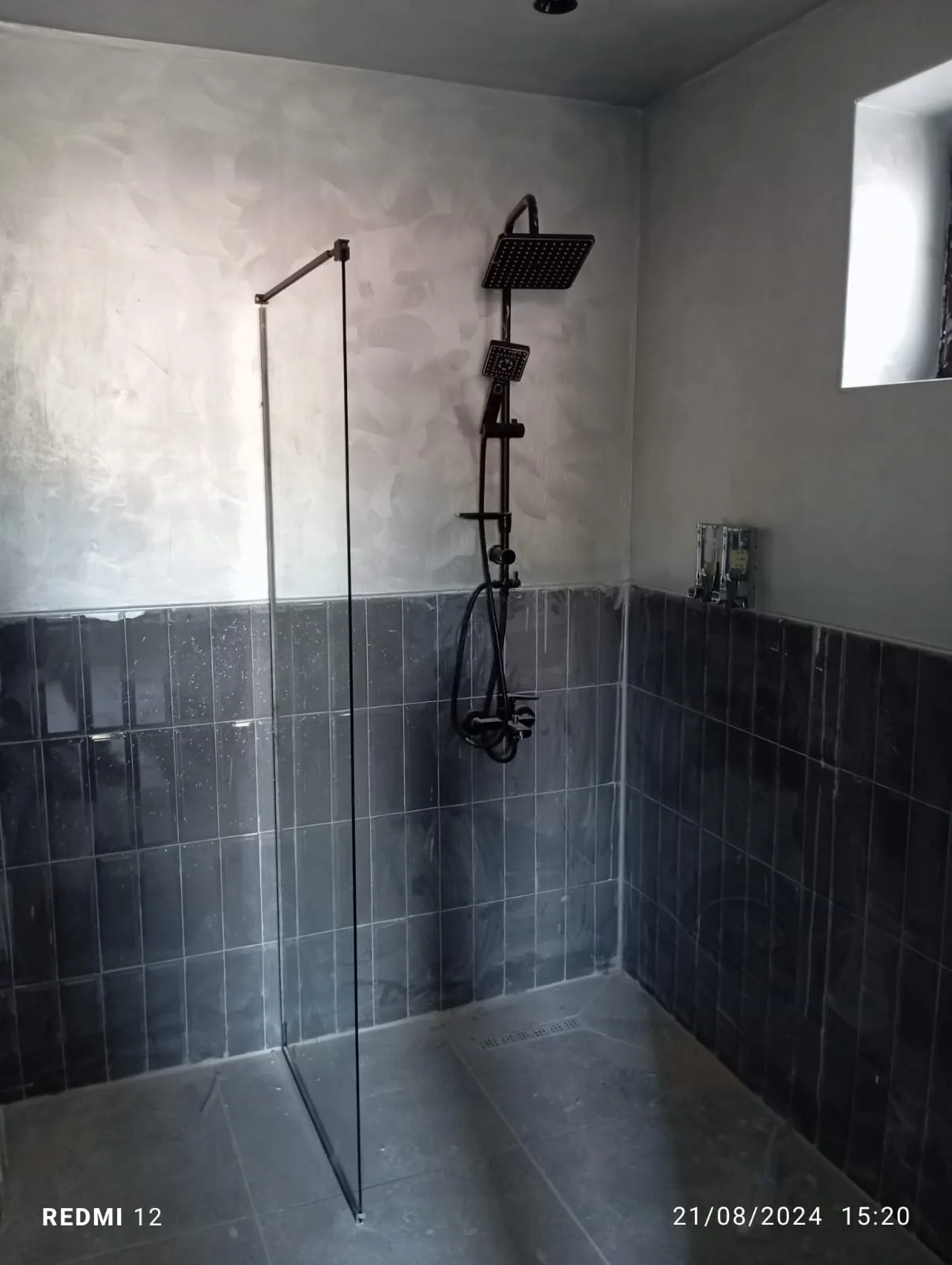 Banyo duş su tesisatı uygulaması